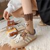 Quirky Cartoon Big-Eyed Mid-Tube Socks - Internet Trendy and Cute!