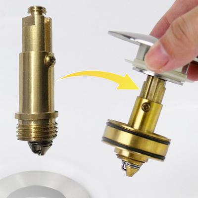 Надежный запорный болт Высокая адаптируемость Износостойкая замена Полезный выдвижной сливной сердечник Умывальник