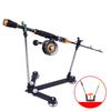 Fishing Rod Holder with LED Ice Gear Metal Shelf Raft Pole Stand for Gifts