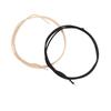 2pcs 22 AWG Cloth-Covered Guitar Wire Black And White Guitar Accessories  Guitar Restoration