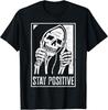 Positive Skull Halloween Tee Shirts Gift Unisex T-Shirt