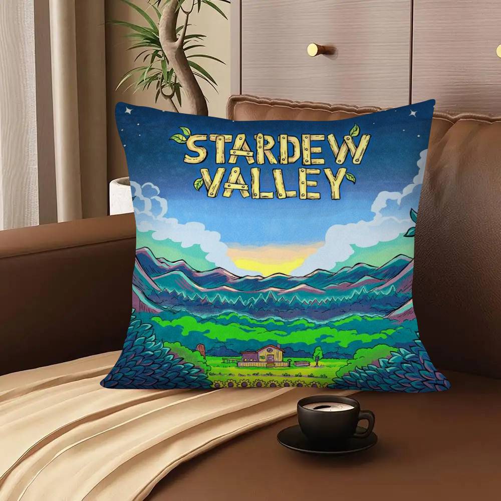 1 шт. Наволочка Stardew Valley Модная квадратная наволочка Спальня Диван Комната Ins Декор Отдых