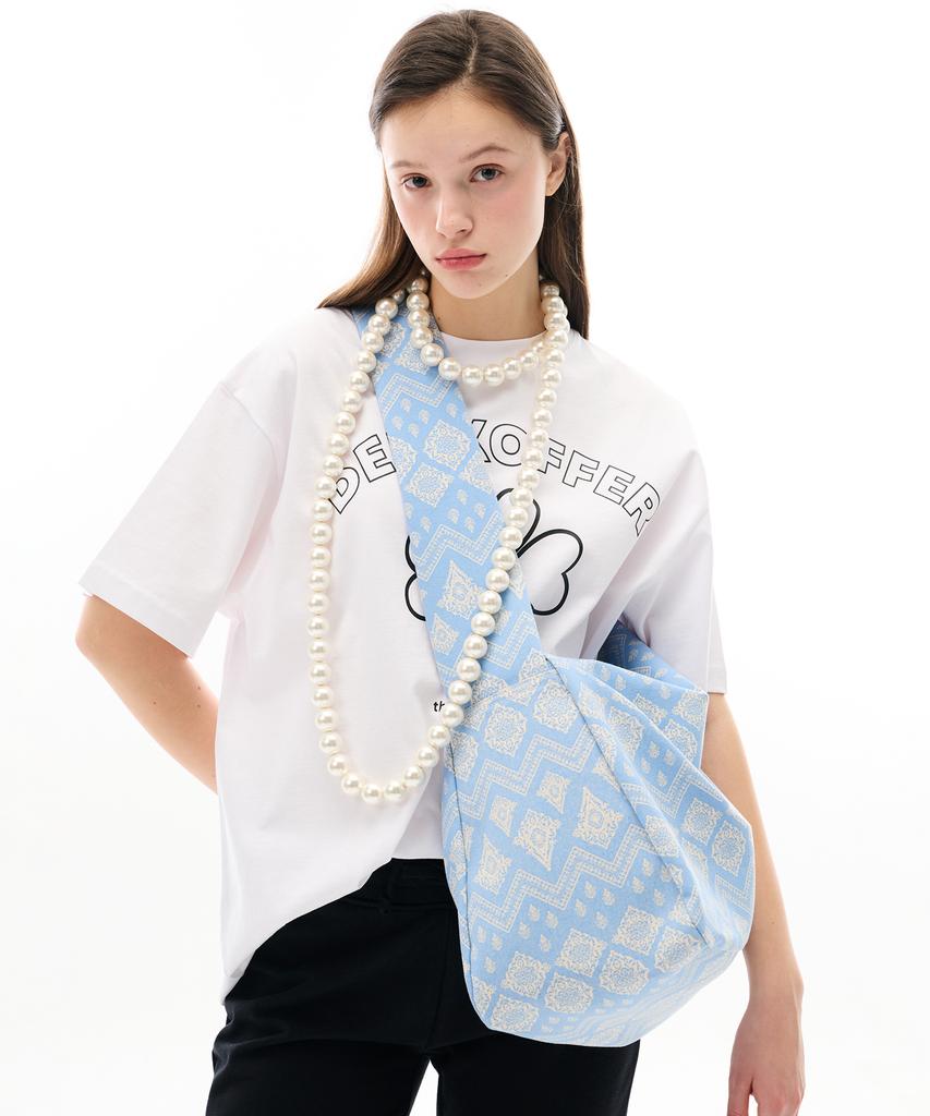 Чемодан Hobo Damask [Sky]_Большой