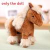 Animal Plush Realistic Pony Toy With Pp Cotton Suitable For Kids Gifts Holiday