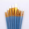 10Pcs/Set Different Size Paint Brush Pens for Artist Watercolor Oil Painting