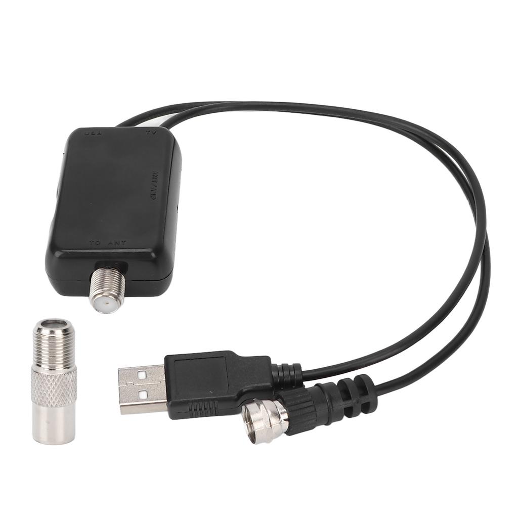 Усилитель телевизионного сигнала от 50 до 100 миль 20 дБ USB блок питания цифровой телевизионный сигнал усилитель для HDTV