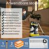 10 KFI 487 Vacuum Cleaner Bags with 2 KFI 4410 Filters for Karcher WD4 WD5 WD6 WD5P WD6P MV4 2.863-0