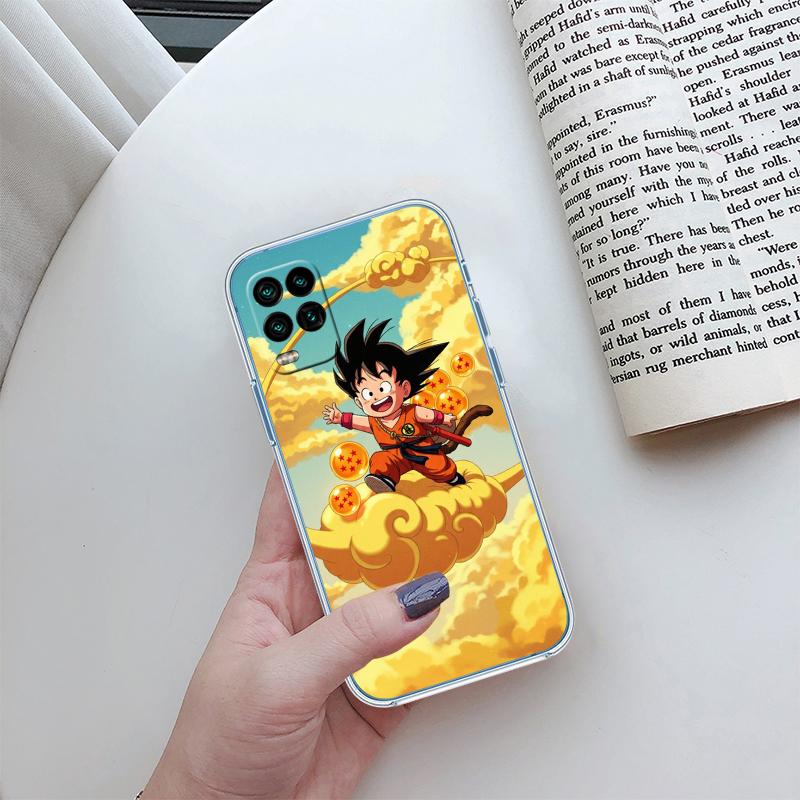 Dragon Ball Gohan Transparent Phone Case for Samsung Galaxy A04 A04S A14 A23 A34 A54 M23 M33 M52 M53