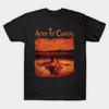 Мужская черная футболка с принтом Alice In Chains Печать на трансферной бумаге без вырезания Хлопковая футболка