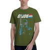 GI Joe Змеиный Глаз 100% Хлопок Повседневная Дышащая Удобная Мужская Новая Одежда Футболки Мужская Одежда
