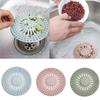 1PC Hair Catcher Durable Silicone Hair Stopper Shower Drain Covers Easy To Install and Clean Suit