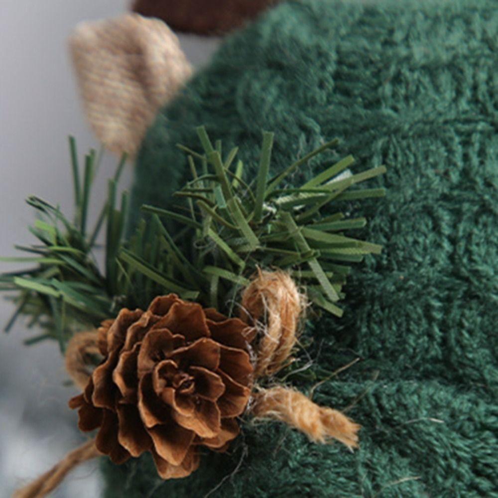 Cute Forest Faceless Doll Polyester Christmas Dwarf Doll Xmas Tree Pendant Festival