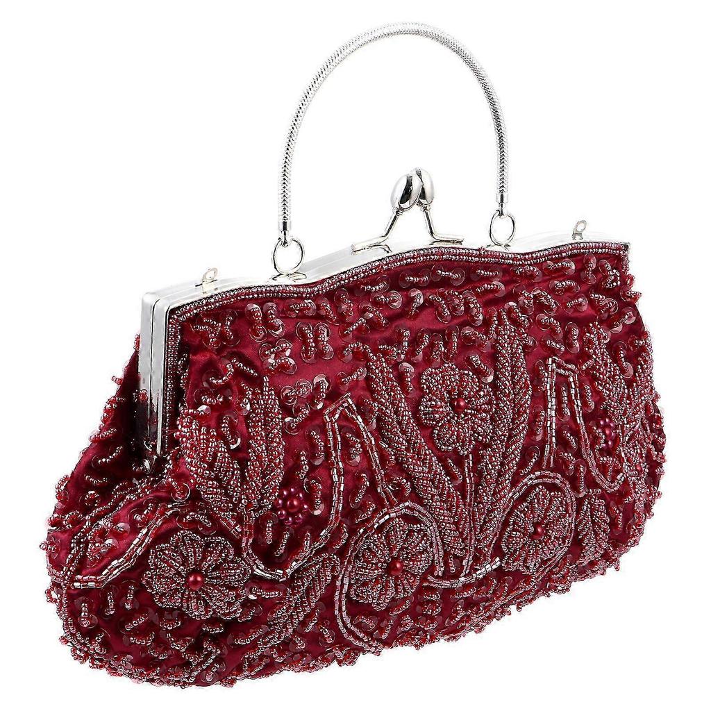 1pc Creative Women Evening Clutch Bag Handmade Embroidery Party Bag Handbag