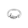 Pandora 193058c00 Moment Handwritten Love Silver Ring