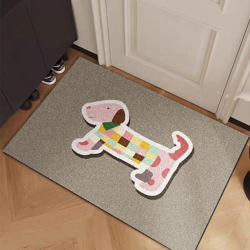 Sleeping Tiger Door Mat Animal Print Welcome Rug For Entryway Front Door Porch Indoor Outdoor Kids Room Pet Lover Decor