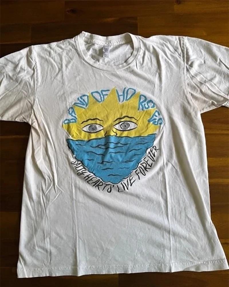 Collection Band of Horses Band White S to 5XL Funny Shirt SG487