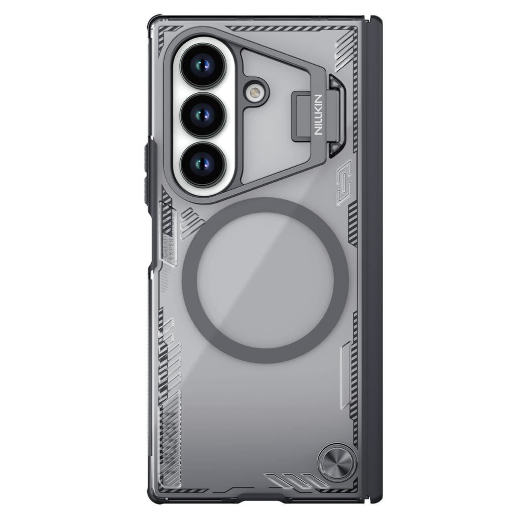 NILLKIN Чехол для телефона Samsung Galaxy Z Fold 7 MagSafe Устойчивый к УФ-излучению ТПУ+ПК Жесткая задняя крышка