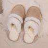 Fashion Women Winter Warm Ful Slippers Women Slippers Couple Home Slippers Indoor Plush Size Casual House Flat Bottom Slides Shoes