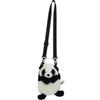 Cute Shoulder Bag Plush Handbag for Decor 5Pcs Panda Novelty Purse