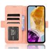 Flip Case for Samsung Galaxy M15 5G, Card Slot, Pink