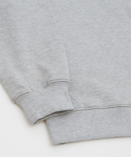 IMPROMES SIDEWAY STANCE Men's Half-Zip Fleece Sweatshirt with Embroidered One-Point Design, 70220, Navy