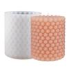 Geometry Bubble Ball Cylinder Silicone Candle Mould 3D Spheric Column Soap Plaster Mold Chocolate Ice Making Mold