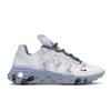 Kendrick Lamar x React Element 55 Pure Platinum Кроссовки унисекс Серебристый прозрачный-волк-серо-черный CJ3312-001