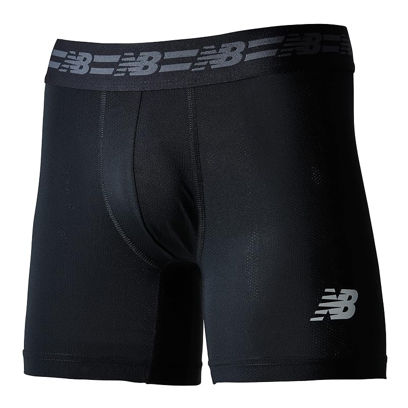 [New Balance] Сетчатые боксеры, 5 дюймов, с закрытым гульфиком, 3 шт. (LAU13015), Быстросохнущий, 3 шт.