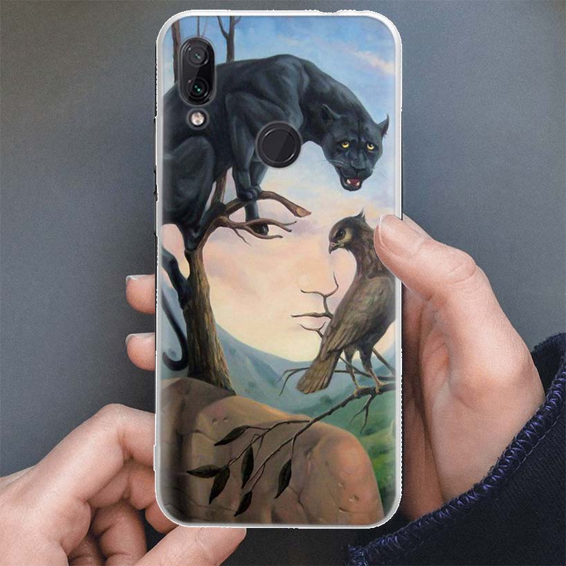 Salvador Dali Art Phone Case For Xiaomi Redmi 12 12C 13 13C 14C 9 9A 9C 9T 10 10A 10C 8 8A 7 7A 6 6A K70 K60 K40 K20 Cover 9 9A