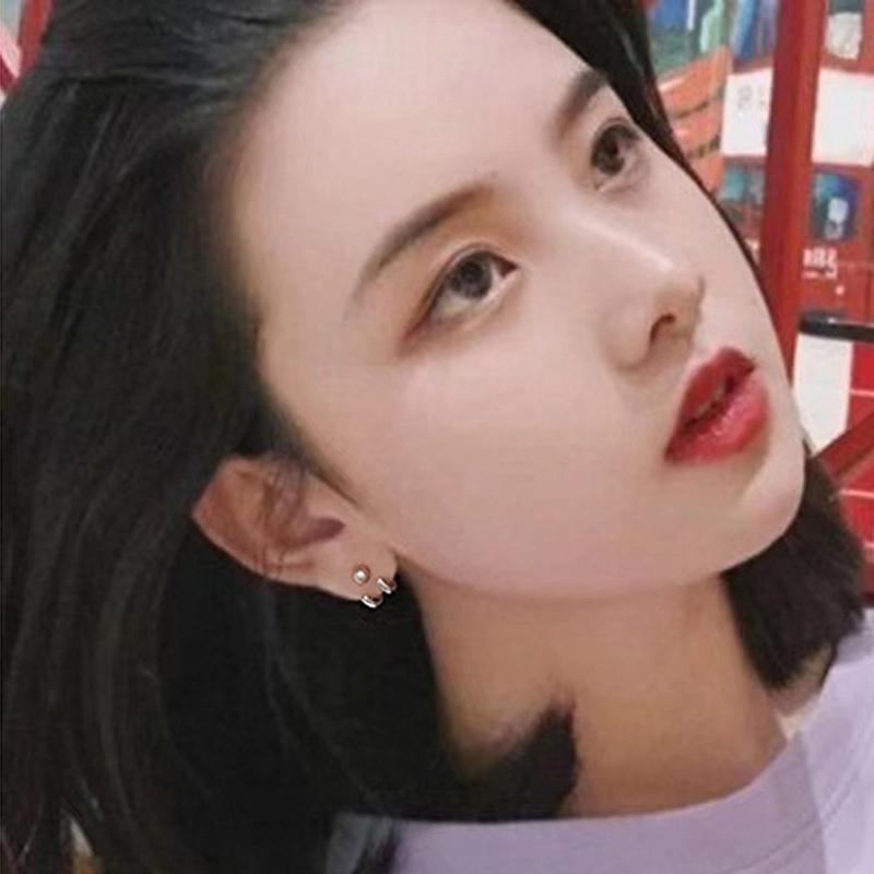 1 пара классических винтажных мини-сережек-гвоздиков, простые серьги-гвоздики в форме косточки для ушей