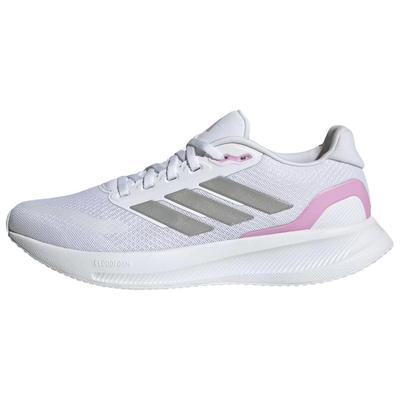 Runfalcon 5 белые розовые серые Strata женские кроссовки Cloud-White Core-Black JI3981