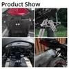 Universal Motorcycle Rear License Plate Mount Adjustable Registration Plate Holder  Motorbike Parts