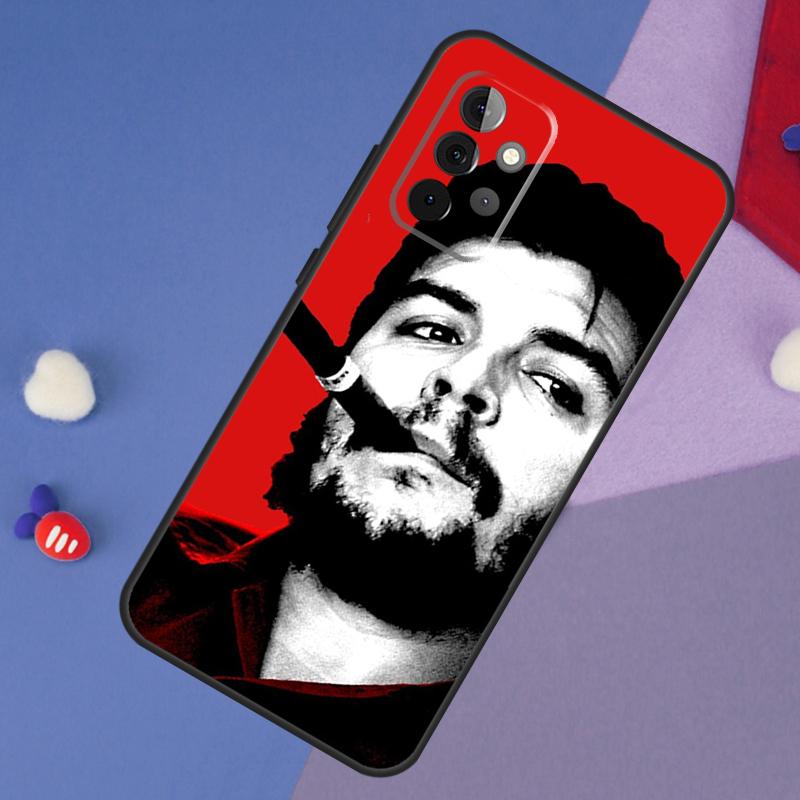 Футляр для сигарет Че Гевара для Samsung Galaxy A53 A33 A13 A52 A32 A12 A51 A71 A54 A34 A14 A52S A21S Чехол