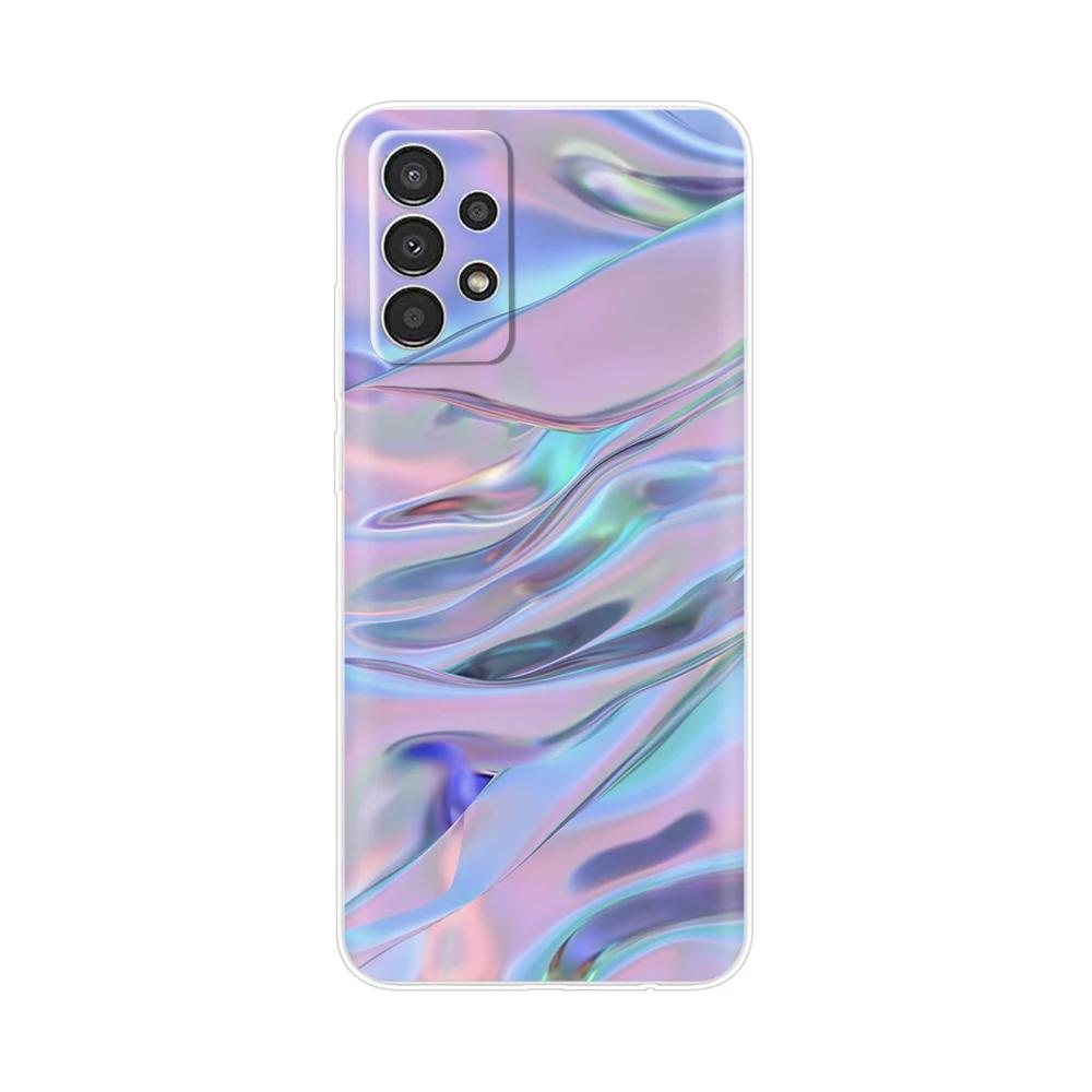 Чехол для Samsung A73 5G Милый мультяшный чехол для телефона для Samsung Galaxy A53 5G Прозрачная мягкая силиконовая задняя крышка для Samsung A33 5G