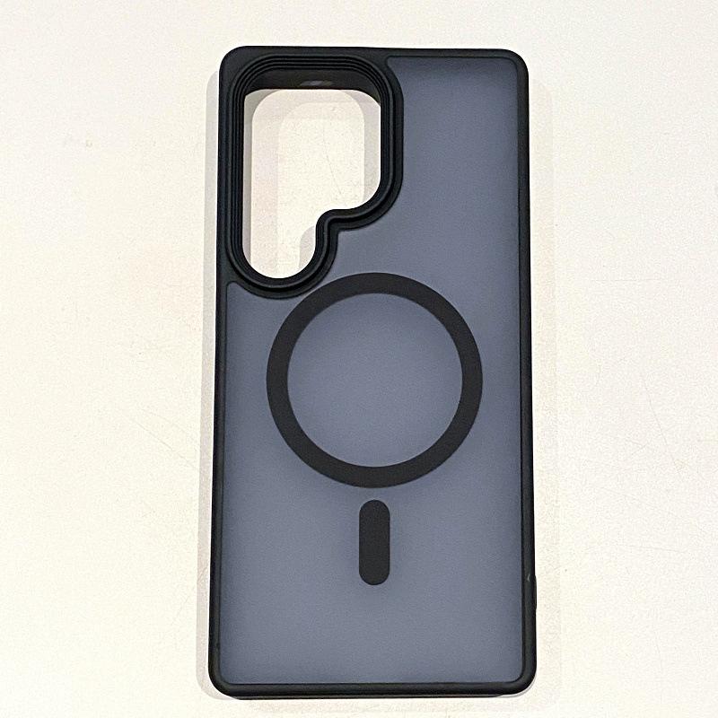 Подходит для чехла для мобильного телефона Samsung S25 Ultra Phantom Полупрозрачный Матовый Galaxy S25 Полностью закрывающий Противоударный Жесткий Защитный Чехол