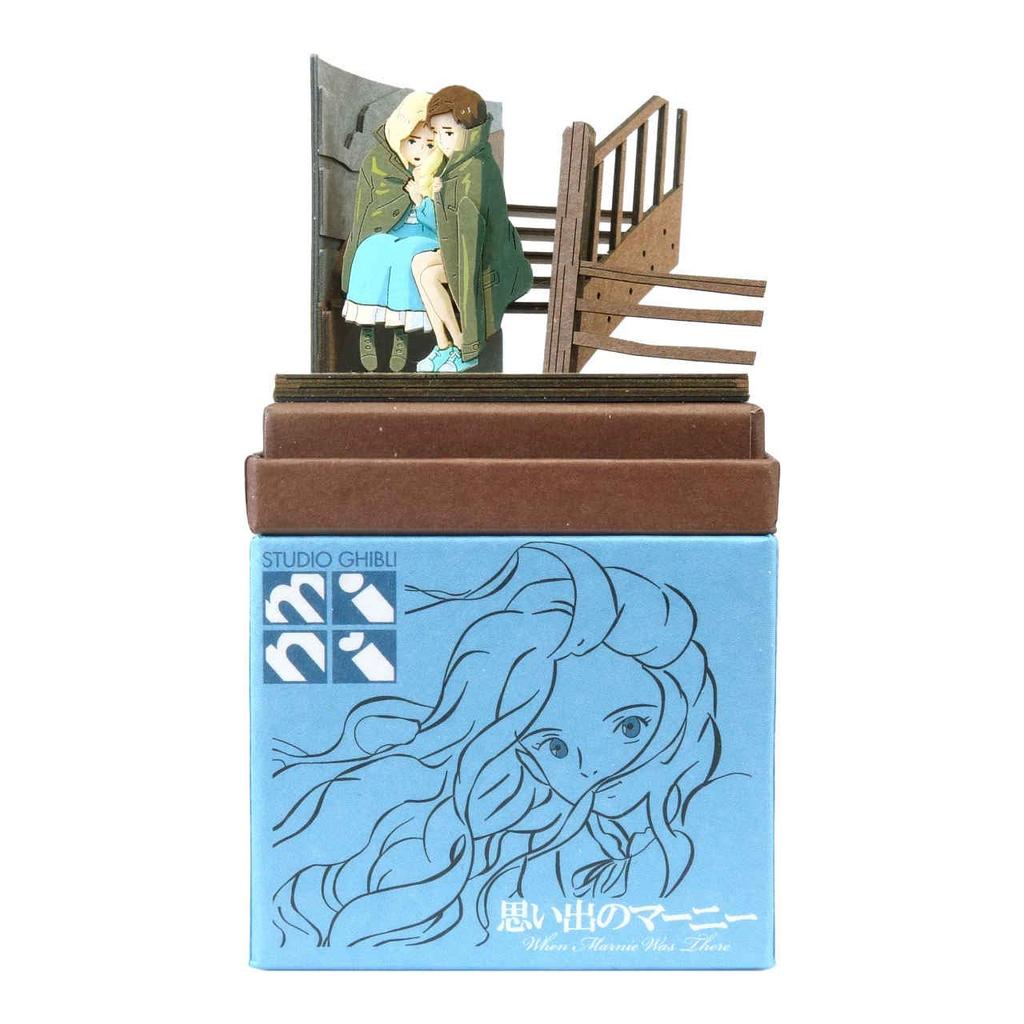 Sankei Миниатюра Studio Ghibli Когда Марни была там: Воскресшие дни Бумажное моделирование MP07-114