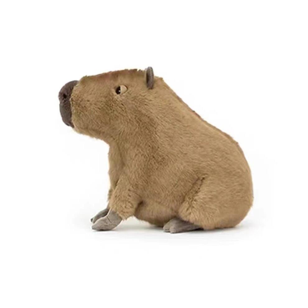 Niedliche Cartoon Capybara Plüschtier Puppe Kissen für Kinder Geschenk und Zimmerdeko