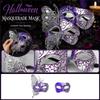 Halloween Masquerade Butterfly with Rhinestones - for Party, Unisex Costume