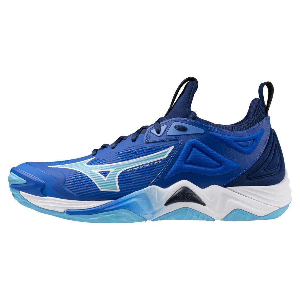 Sports Shoes Mizuno blue - Wave Momentum 3
