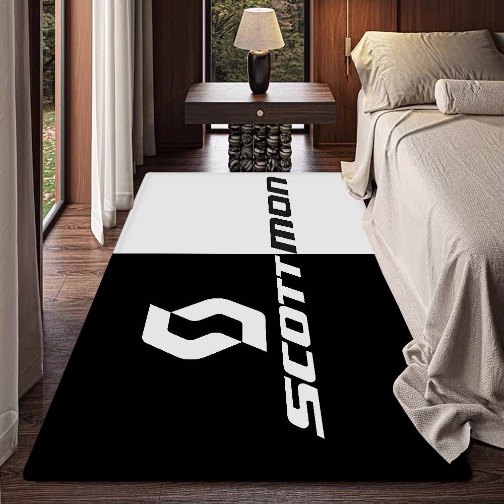 Scott Bike Floor Mat Non-Slip Laundry Room Mat Laundry Decor Balcony Child Living Room Household Carpets