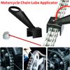 Масленка для мотоциклетной цепи Spray Gear Mess-Free Chain Wax Chain Cleaner Attachment Motorcycle Chain Lube Oiler Tool for Motorcycle