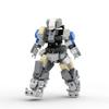 Yigebebe Mech Механизированные Морские Костюмы Роботы Мехе Сборные Фигурки Идеи MOC Строительные Блоки Игрушки для Подарков Игрушечные Кубики