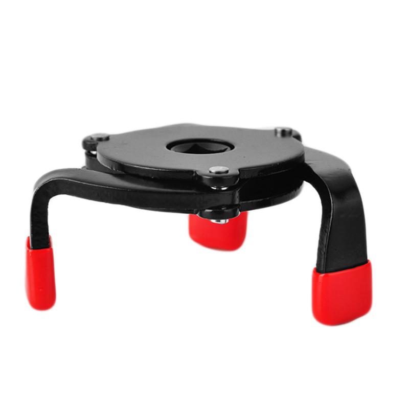 Vehicle Oil Filter Wrench 58-100mm Adjustable Universal 1-Way Jaw Remover For Auto Car SUV Truck Hand Tools Equipments
