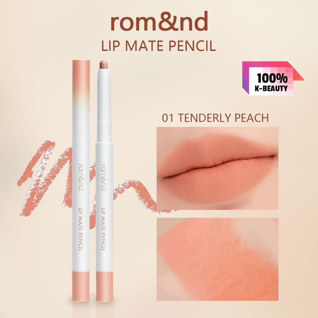 Rom&nd Romand  КАРАНДАШ ДЛЯ ГУБ LIP MATE 0.5г/0.02oz (6 вариантов цвета)