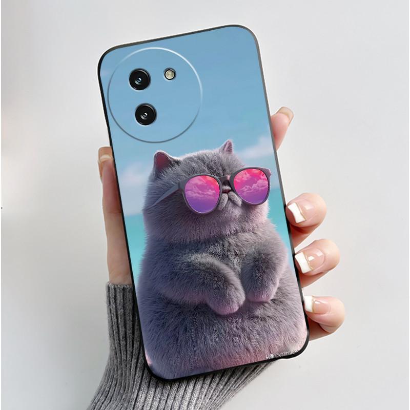Чехол для телефона Doogee Note 59 Note59 Pro Plus 5G, роскошный, с драконом, милый, крутой, для мальчиков, девочек, черный, матовый, мягкий силиконовый, задняя крышка