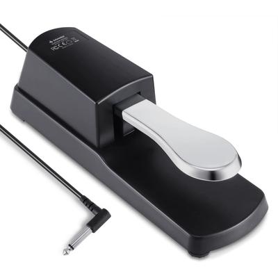 Педаль Donner Damper Pedal Sustain Pedal Педаль клавиатуры Ножной педальный переключатель Совместимость с электронным пианино DSP-001