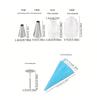 Pastry Tips Decorating Set 36 Pcs Adapter Bag Pin