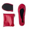 1 пара складных балеток с сумкой для хранения, очень мягкие, износостойкие, дышащие, легко чистящиеся тапочки для йоги, танцев, обувь
