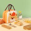 Portable Fridge Thermal Bag Lunch Box Container with Handle Zipper Closure Waterproof Lunch Box Tote Cooler Bag Pouch