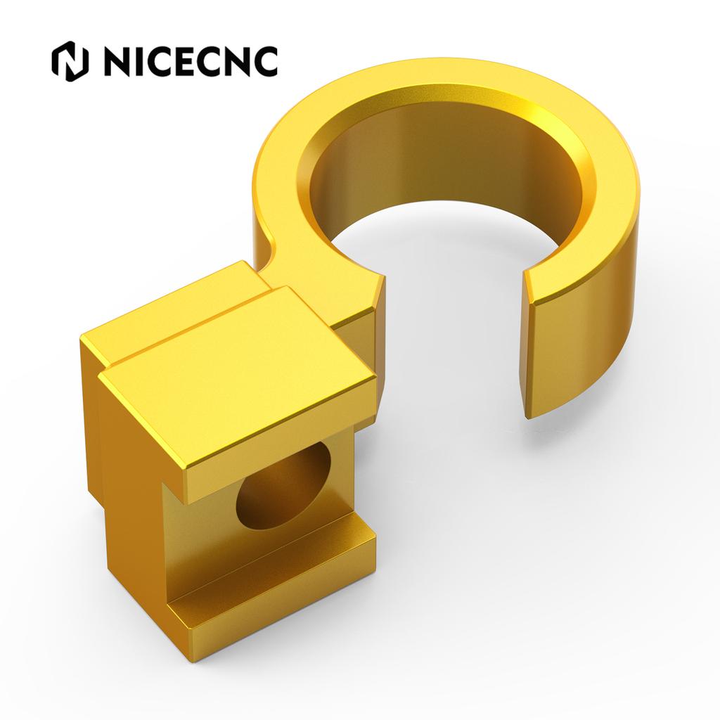 NICECNC For Suzuki DRZ400SM DR-Z 400 SM 2005-2024 Motorcycle Aluminum Brake Line Hose Clamp Holder For Suzuki RMX450Z 2010-2011